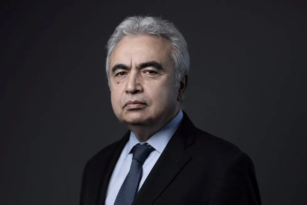 IEA executive director Fatih Birol.