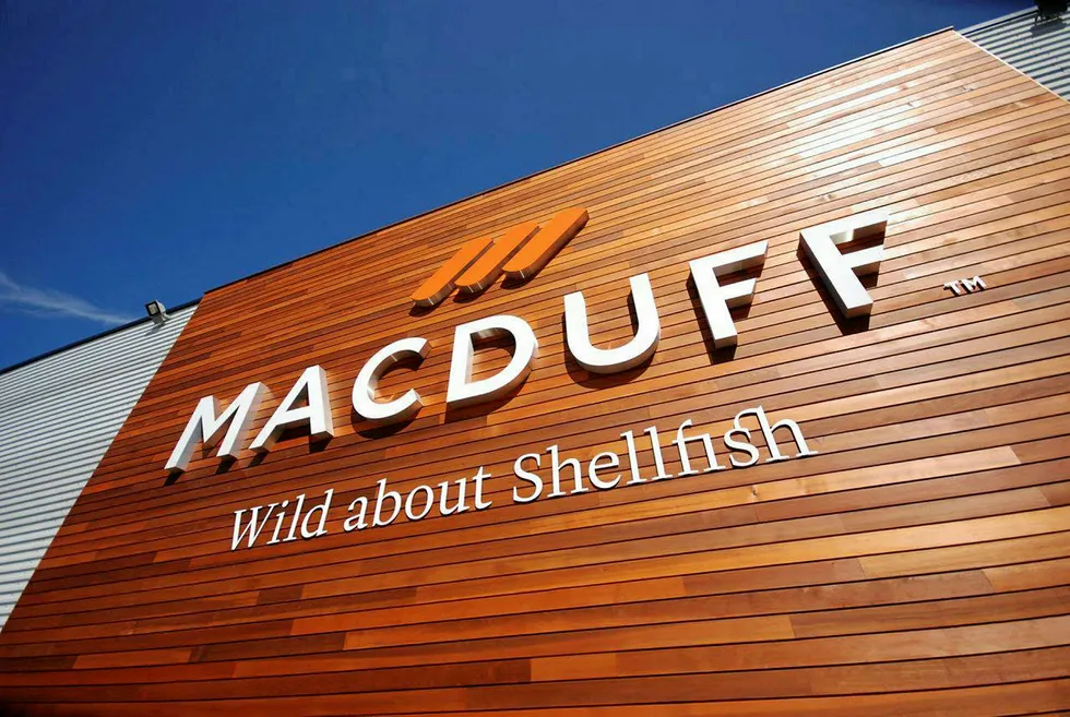 Clearwater took over UK-based Macduff in 2015.