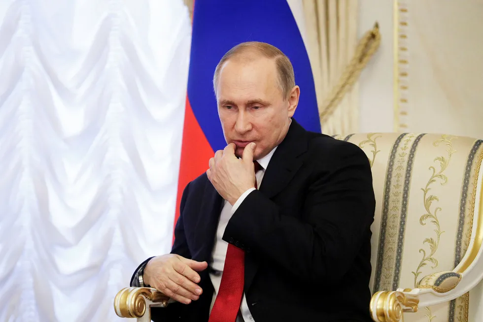 Russlands president Vladimir Putin. Foto: POOL/Reuters/NTB scanpix