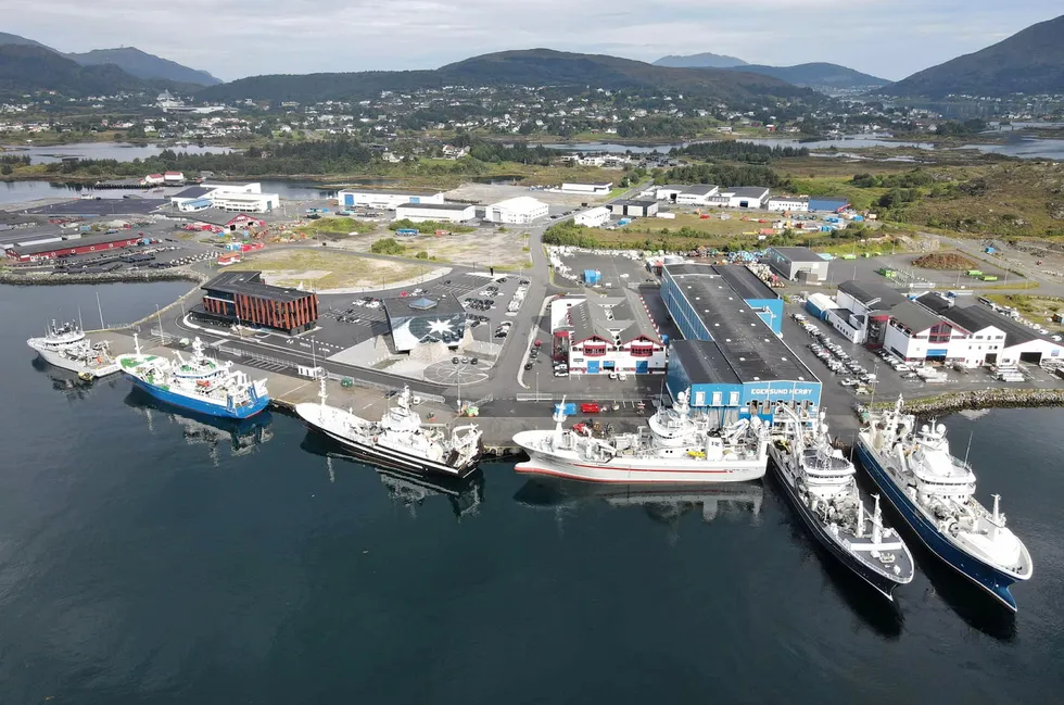 Hos Egersund Herøy har båtene kommet på løpende bånd den siste uka for å rigge seg til makrellfiske.