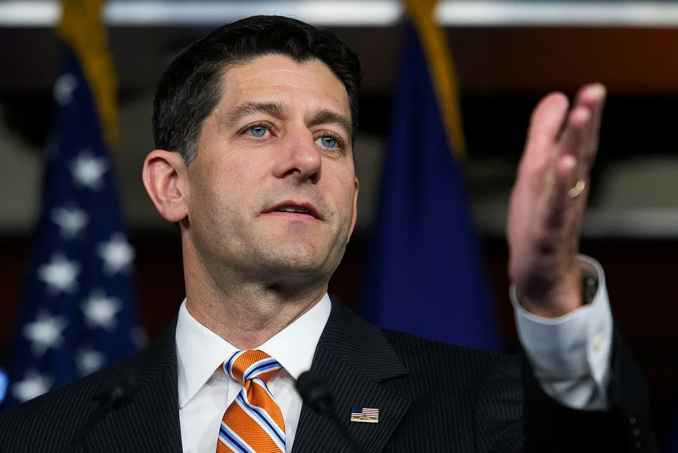 Republikanernes leder i Representantenes hus, Paul Ryan, sa under sin ukentlige pressekonferanse at han ikke har fulgt med på direktesendingen fra høringen i Senatets etterretningskomité torsdag. Foto: Cliff Owen