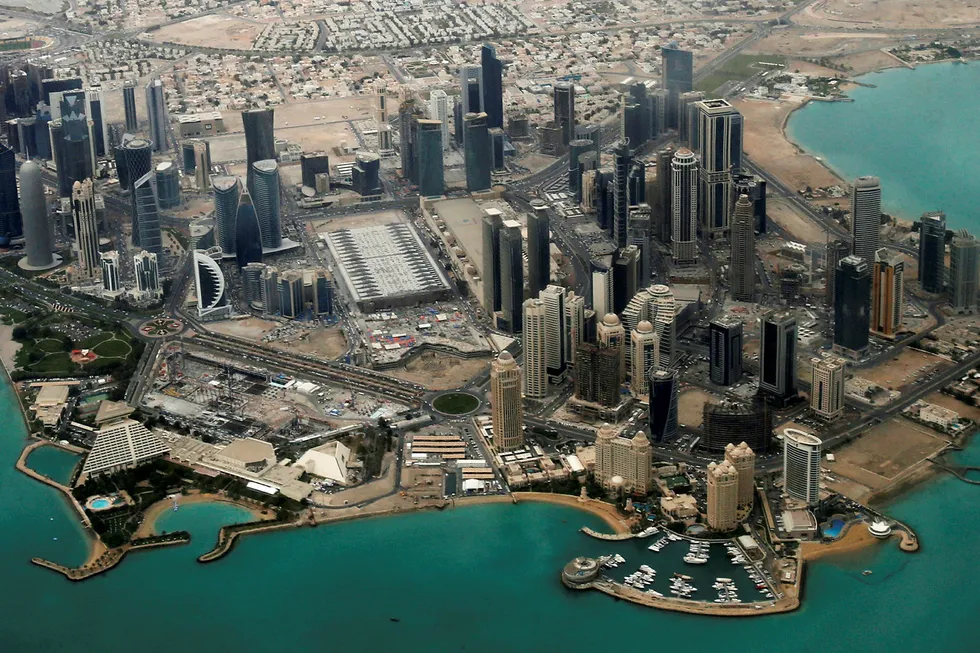 Qatars hovedstad Doha. Foto: Fadi Al-Assaad/REUTERS/NTB Scanpix