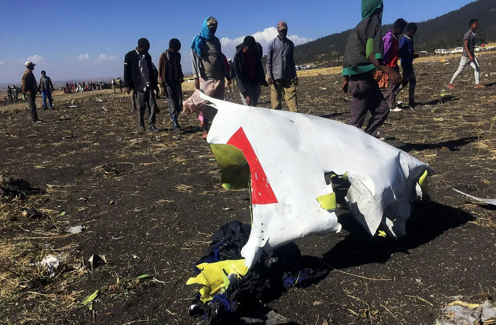 Flyet styret i nærheten av byen Bishoftu – sørøst for Addis Ababa.