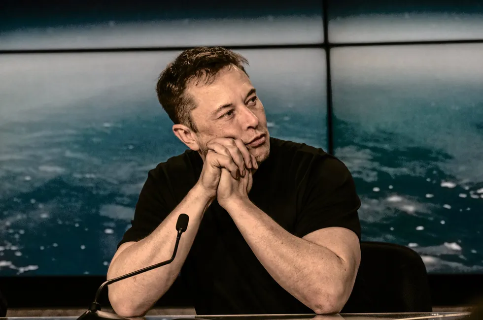 Elon Musk is seemingly impressed by the size of the Chinese project.