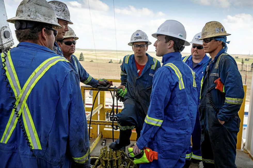 Tech giant: Zuckerberg visits with Nabors workers
