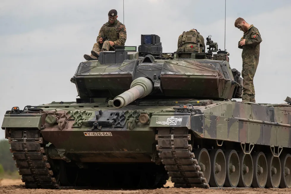 Tyske soldater i Litauen deltar i Natos fremskutte forsvar i Litauen. Fremtiden er uklar.
