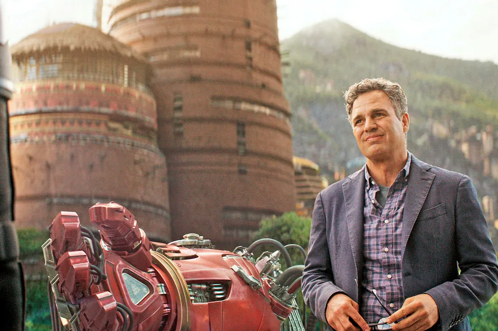 Speaking out: Mark Ruffalo as Bruce Banner in a scene from Avengers: Infinity War