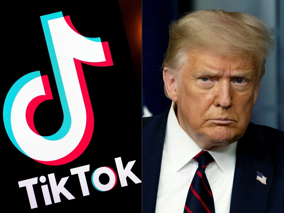 Donald Trump signerte to presidentordre for å få Bytedance til å selge TikToks amerikanske gren til et amerikansk selskap i august.