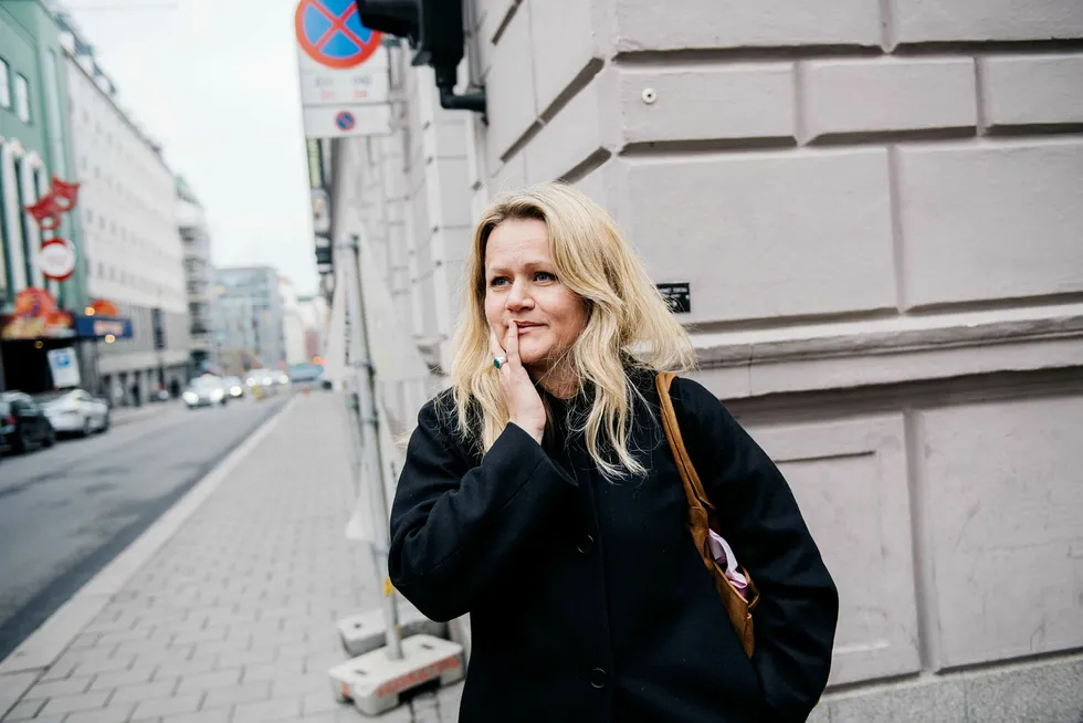 Kommersiell direktør Ingrid Erøy Fagervik i Vårt Land ønsker en sluttavtale i avisen etter sparkingen av Åshild Mathisen. Foto: Fartein Rudjord