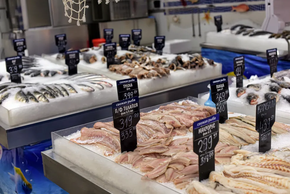 Russian officials say banning seafood imports from the Faroe Islands will have little to no impact on the Russia's domestic market.