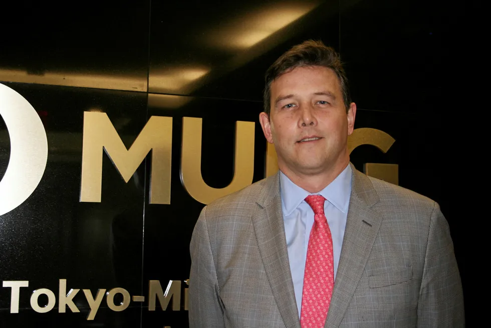 Behind the big deals: Mitsubishi UFJ Financial Group managing director for project finance Erik Codrington at the bank's Houston offices