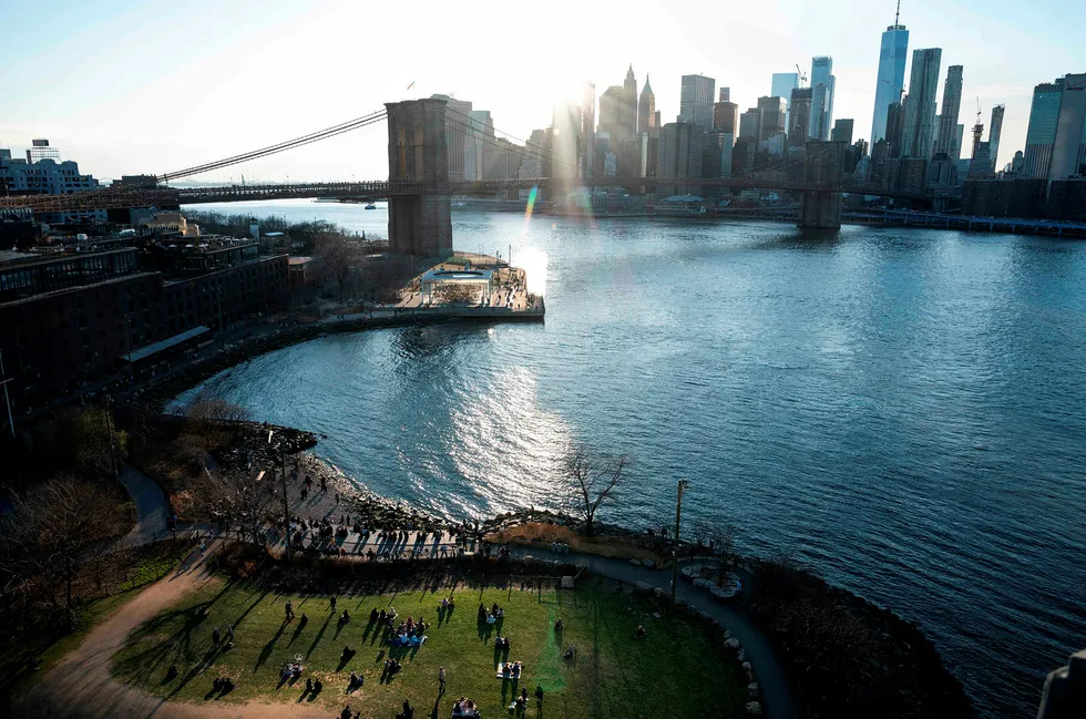 Stigningen i havnivået kan ramme New York og store byer hardt.