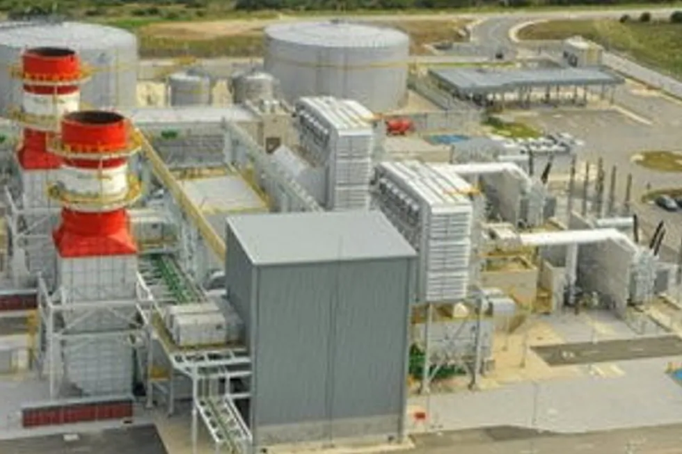 LNG import proposal: the Dedisa power plant at Coega special economic zone in South Africa.