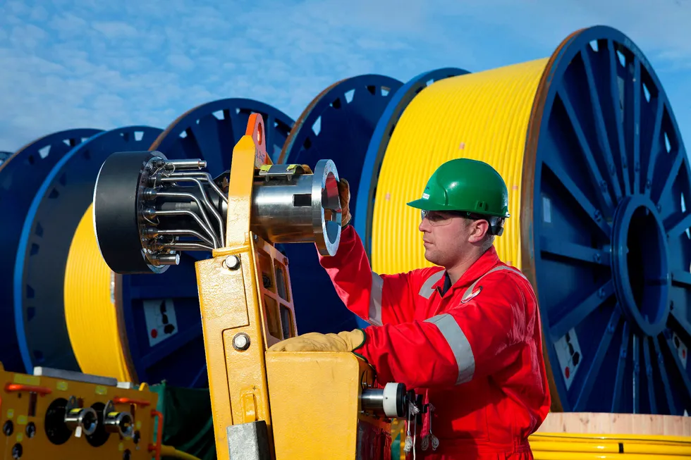 Umbilicals are prepared for shipment from JDR’s Hartlepool facility