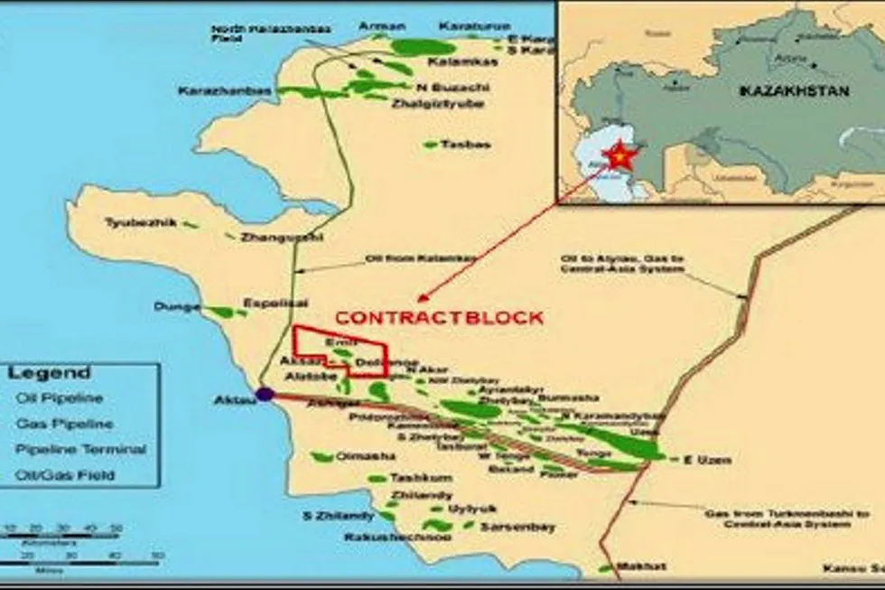Reach's asset: the Emir Oil Concession in Kazakhstan