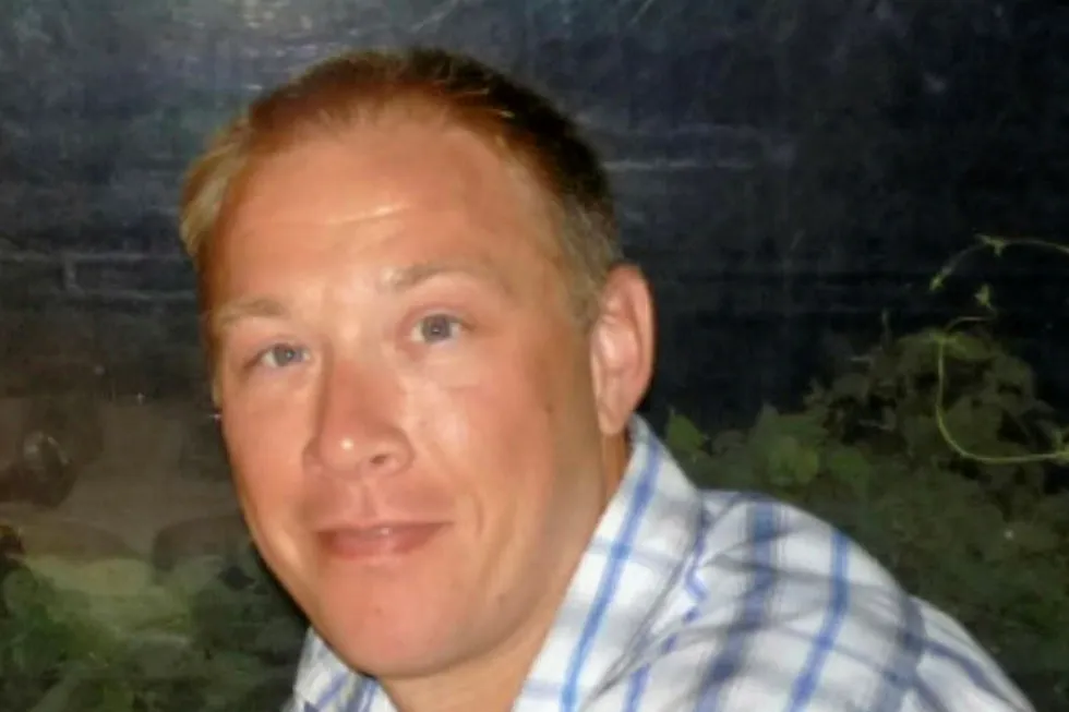 Offshore death: Tyron Leigh Jones was killed in an accident on the Perenco-operated Inde 23A platform last year