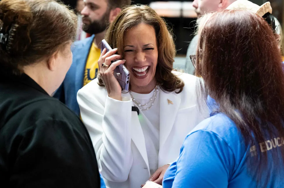  Presidentkandidat Kamala Harris.