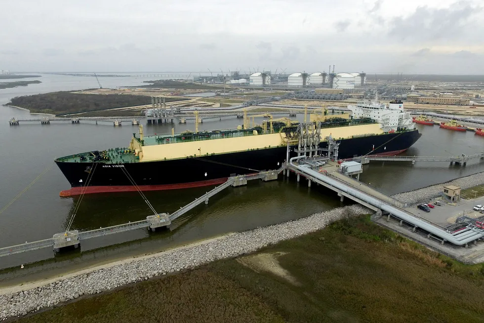 Sabine Pass: in the US