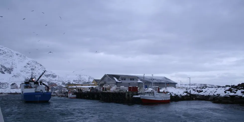 Ingøybruket i Måsøy kommune. Arkivfoto: Willy Hauge