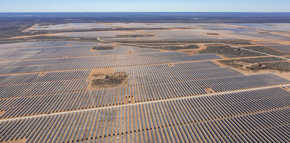 Orsted's 460MW Permian Energy Center solar-plus-storage project in Texas