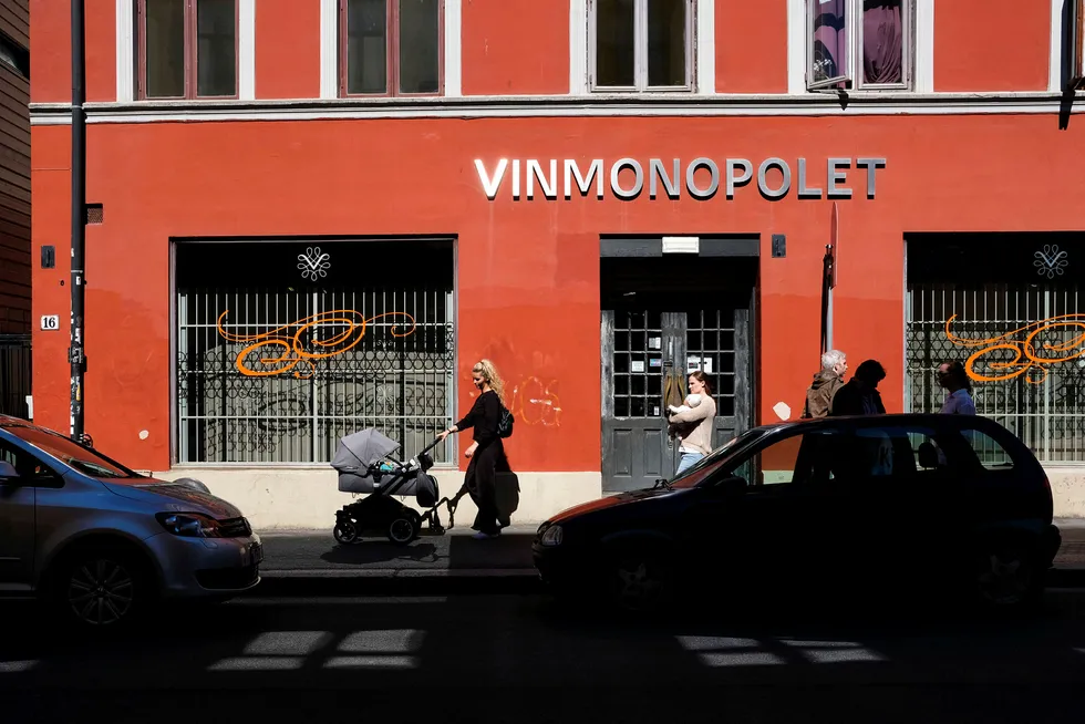 Vinmonopolet på Grünerløkka i Oslo.