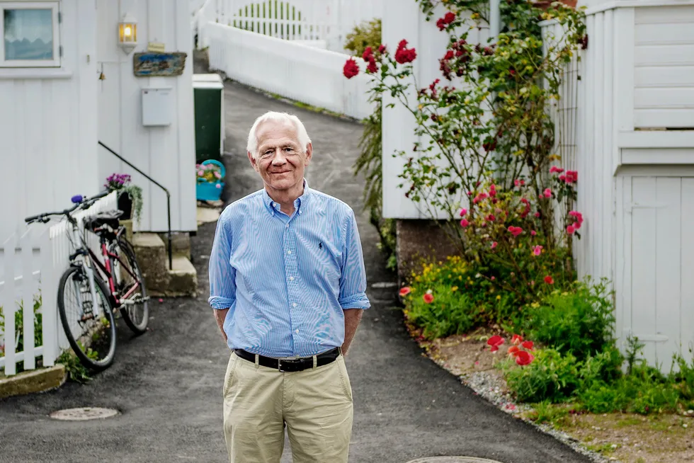 En stor forsker og en sjeldent begavet formidler, skriver kolleger og tidligere studenter om økonomiprofessor Victor D. Norman. Her er Norman avbildet i sin fødeby Risør, i 2016.