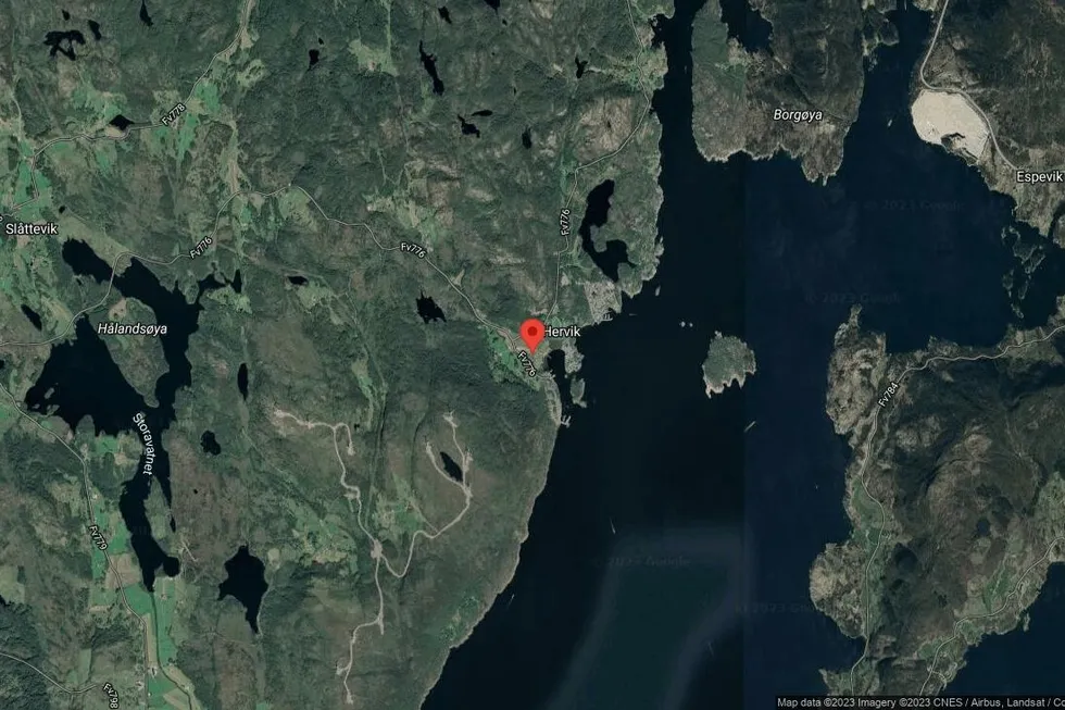 Området rundt Laupen 11, Tysvær, Rogaland