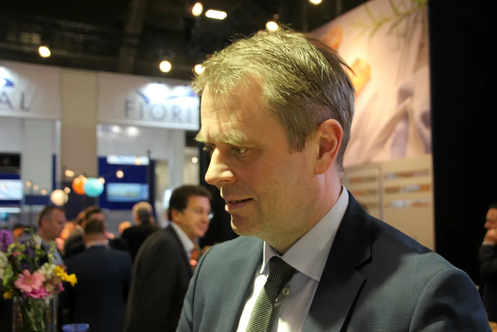 COO of Mowi sales & marketing division Ola Brattvoll. The company's value-added unit had its best year ever, but high farmed salmon prices took a toll in the fourth quarter.