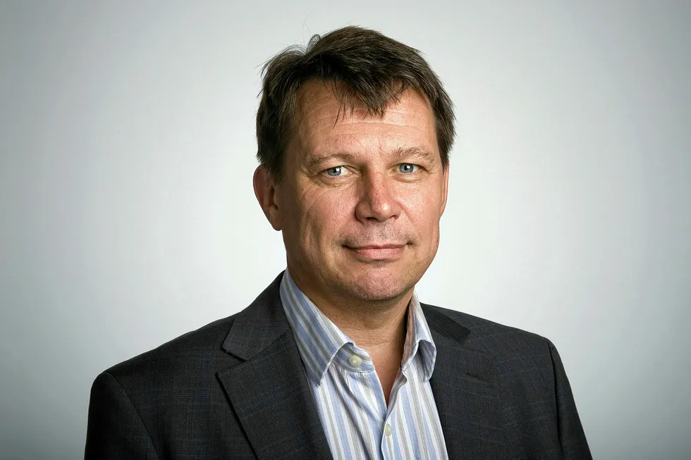 Pleased: Statoil Australasia exploration vice president Paal Haremo
