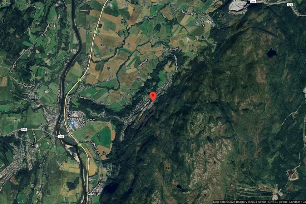 Området rundt Rønningstrøa 68, Melhus, Trøndelag