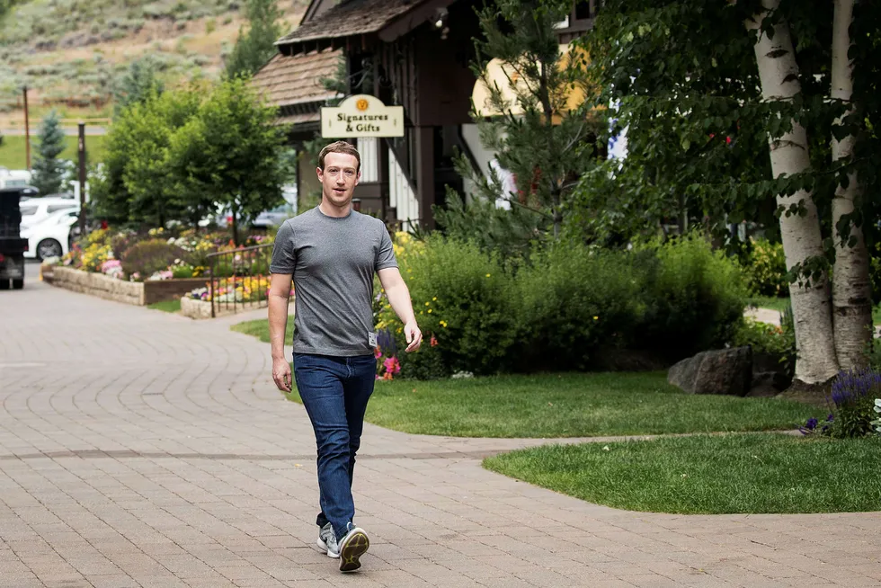 Facebook-gründer Mark Zuckerberg dropper aksjeplan. Foto: Drew Angerer/AFP/NTB scanpix