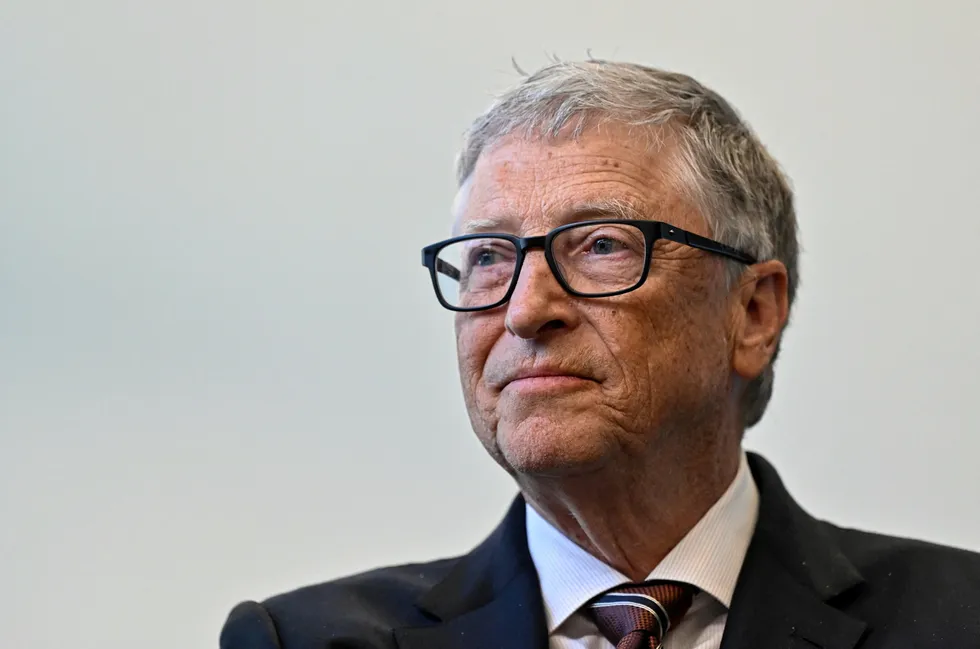 Microsoft billionaire Bill Gates, whose Breakthrough Energy Ventures has invested in Electric Hydrogen.