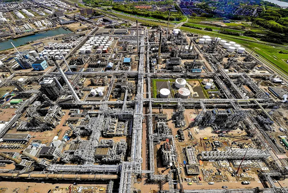 The Shell Energy and Chemicals Park Rotterdam, which will be supplied with green hydrogen by the 200MW Holland Hydrogen I project.