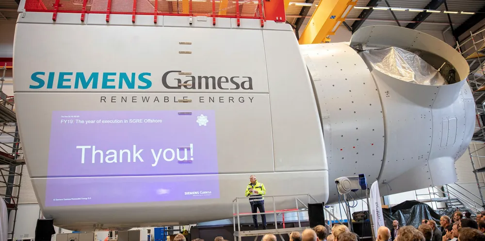Siemens Energy is majority owner of SGRE.