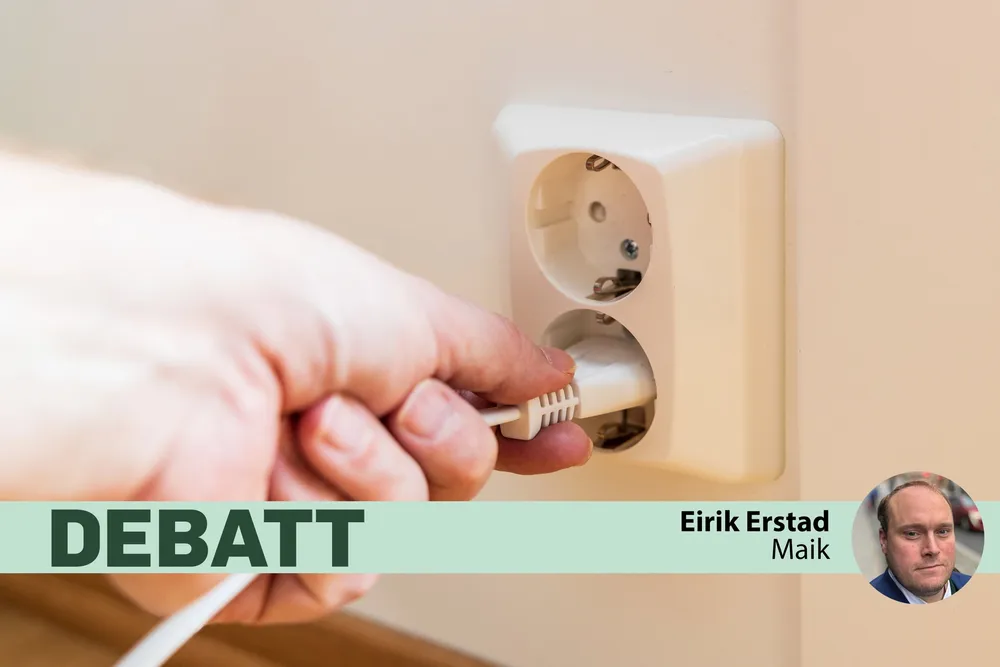 – Makspris på strøm er en korttenkt løsning med alvorlige følger