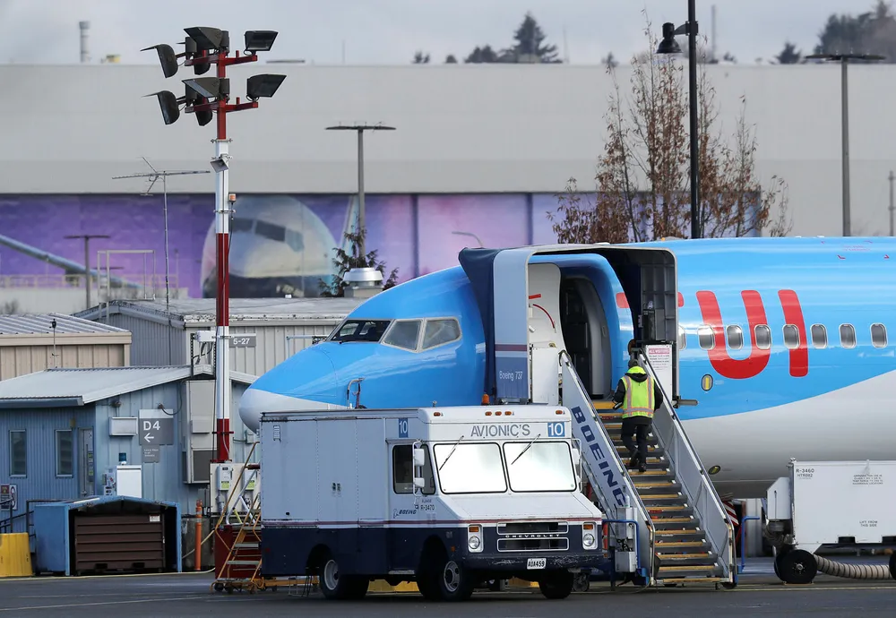 Reiselivsselskapet TUI har 15 Boeing-fly av typen 737 Max.