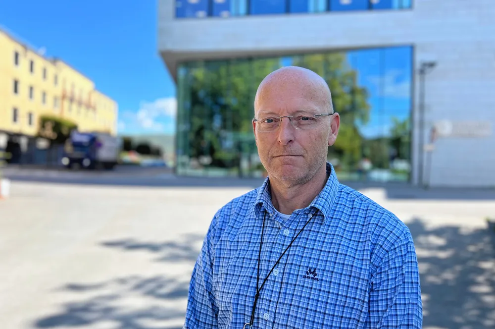 Geir Kulås i Skagerak Energi er skuffet over at ikke Sauland Kraftverk blir noe av.