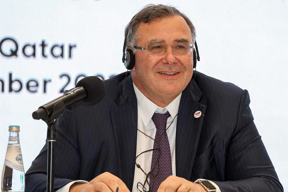 TotalEnergies chief executive Patrick Pouyanne.