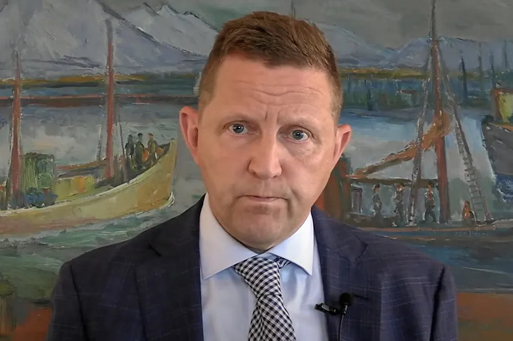 Gunnthor Ingvason is CEO of Sildarvinnslan.