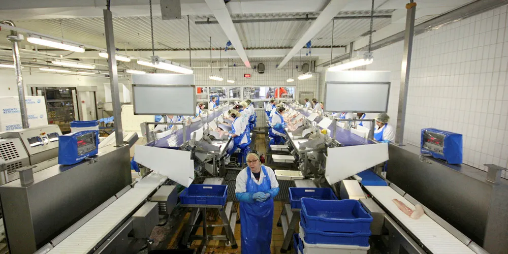 Various Norwegian seafood companies are facing production challenges with employees in quarantine.