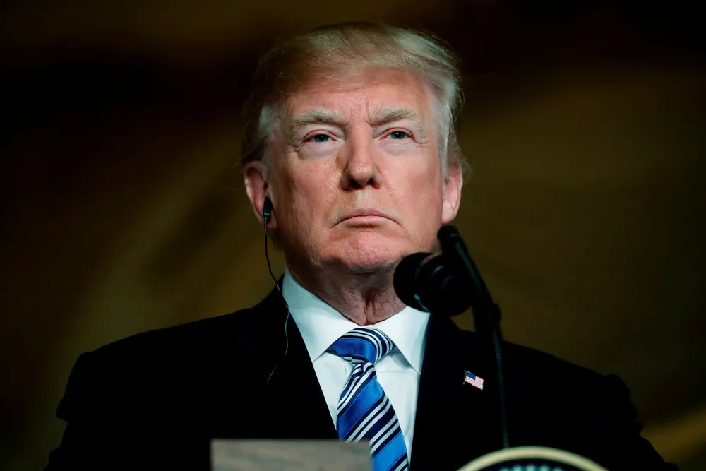 US President Donald Trump: Brent crude oil futures gained 28 cents, or 0.4%, to settle at $74.06 per barrel, recovering after a tweet from Trump accused Opec of raising oil prices