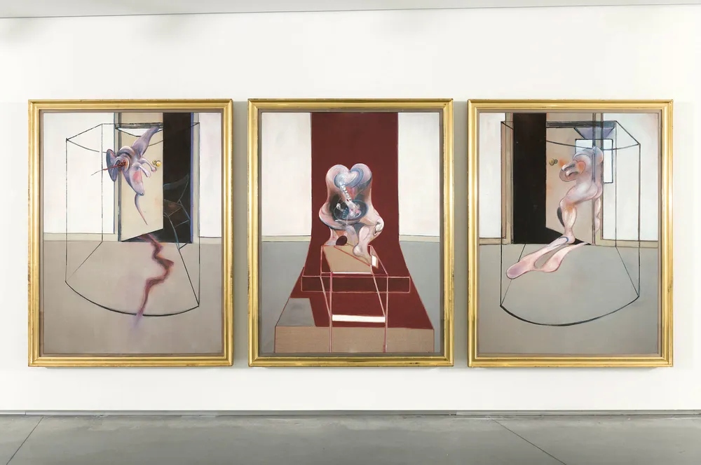 Francis Bacon, Triptych Inspired by the Oresteia of Aeschylus, 1981, eid av Astrup Fearnley.