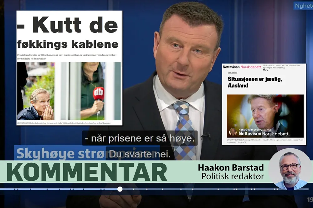Noen vil kutte kabler, mens andre tøffer seg i nyhetsstudio. Høye strømpriser viser hva man er laget av.