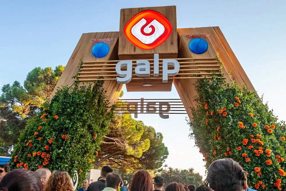 Flowering: a Galp-sponsored event in Brazil, where the Portuguese energy company wants to become a major renewables player