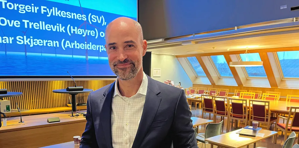 Stephen Bull i Aker Solutions.