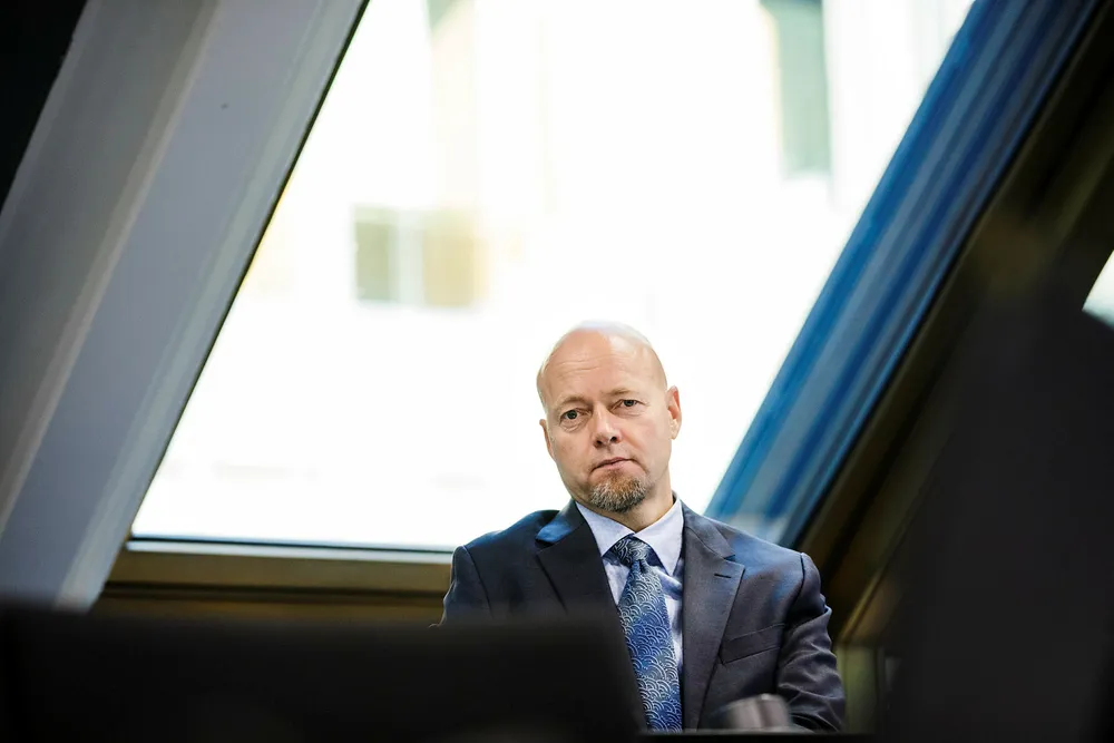 Forvalterne til NBIM-sjef Yngve Slyngstad gjør det best når de har på seg indeksforvaltningens tvangstrøye. Foto: Per Thrana