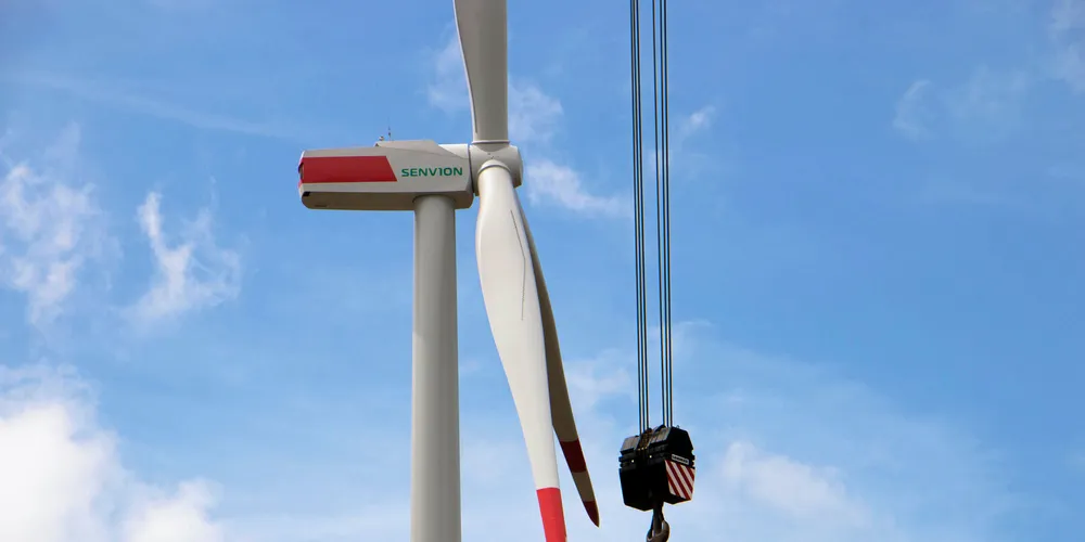 A Senvion turbine in Germany.