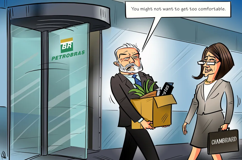 In and out: Jean Paul Prates’ rocky 15 months as Petrobras chief executive came to an end this week when the Brazilian government announced that former regulator Magda Chambriard would be taking the top role, making her the sixth head of the state oil giant in just over three years.