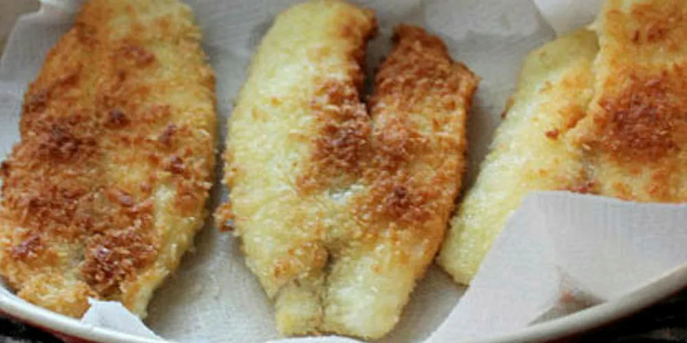 Coated fish a favorite among French institutional diners.