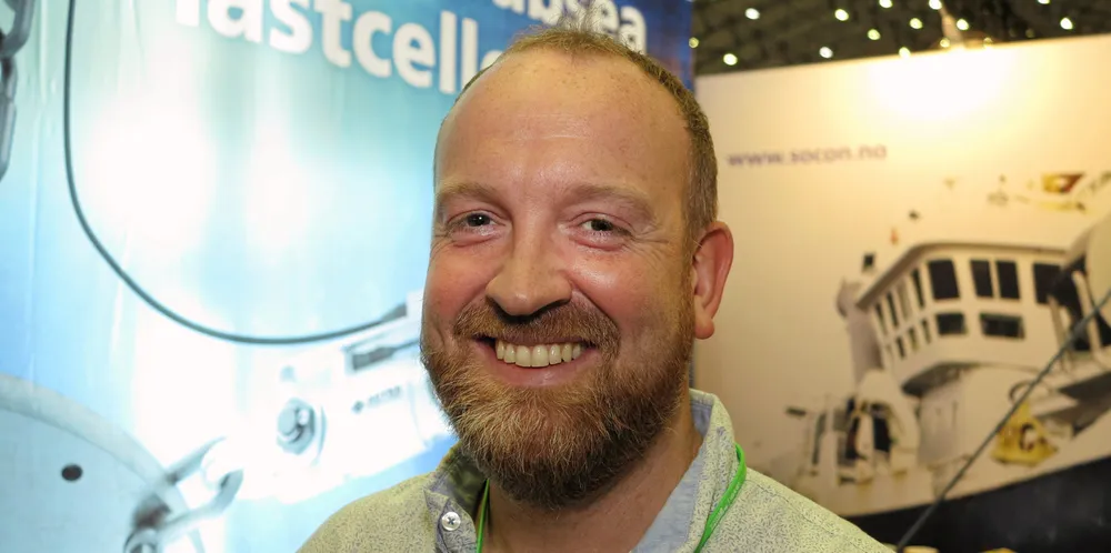 Eirik Herdlevær er teknologiansvarlig i Sotra anchor & chain.